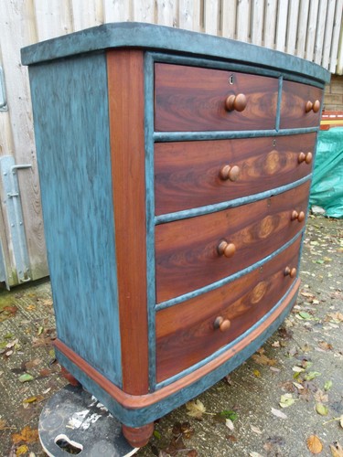 Unusual smart 19thc mahogany - unusual,smart,